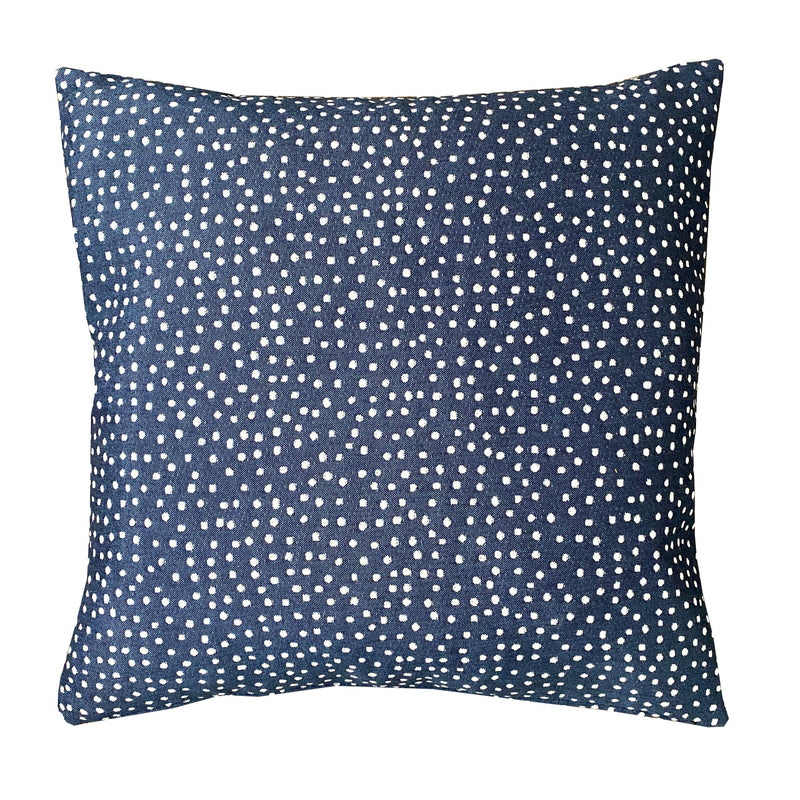 Outdoor Cushion Navy blue Dots