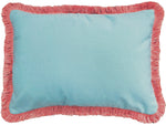 Blue Outdoor Cushion - The Long Weekend Fabric House