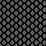 Mini Diamond - Black and White outdoor fabric - The Long Weekend Fabric House