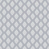 Mini Diamond - Grey Stone and White Outdoor Fabric - The Long Weekend Fabric House